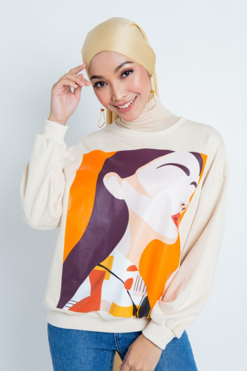 Coriander Sweatshirt in Beige