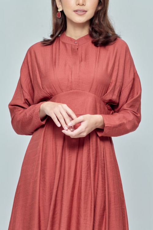 Coral Brace Dress