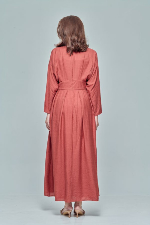 Coral Brace Dress