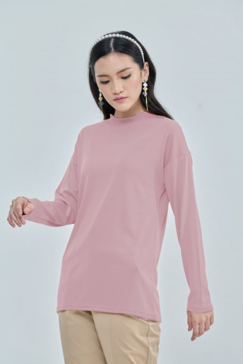 Pink Lisa Ribbed Top