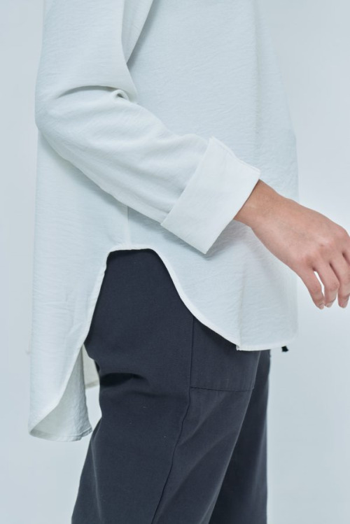 White Jennie Linen Top