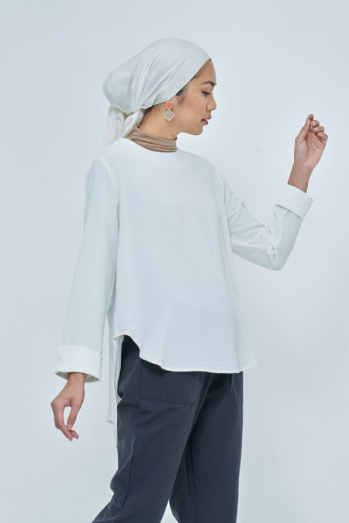 White Jennie Linen Top