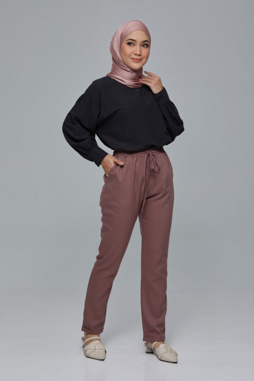 Mauve MC vogue Best Seller Cotton Ankle Pants