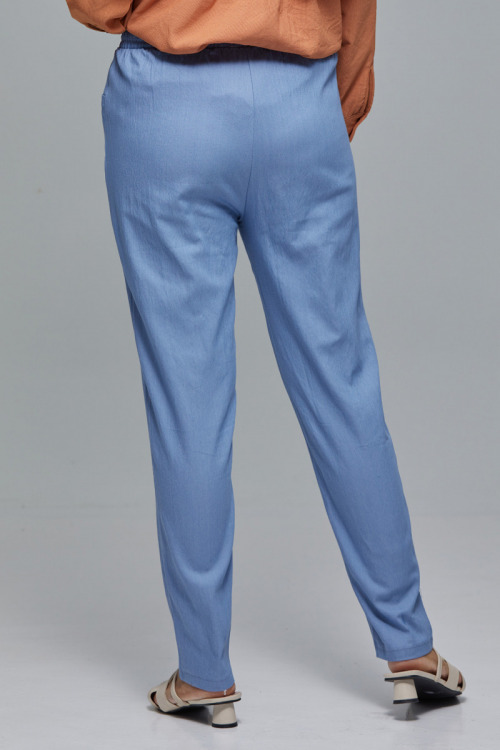 Light Blue Ava Casual Jogger Pants
