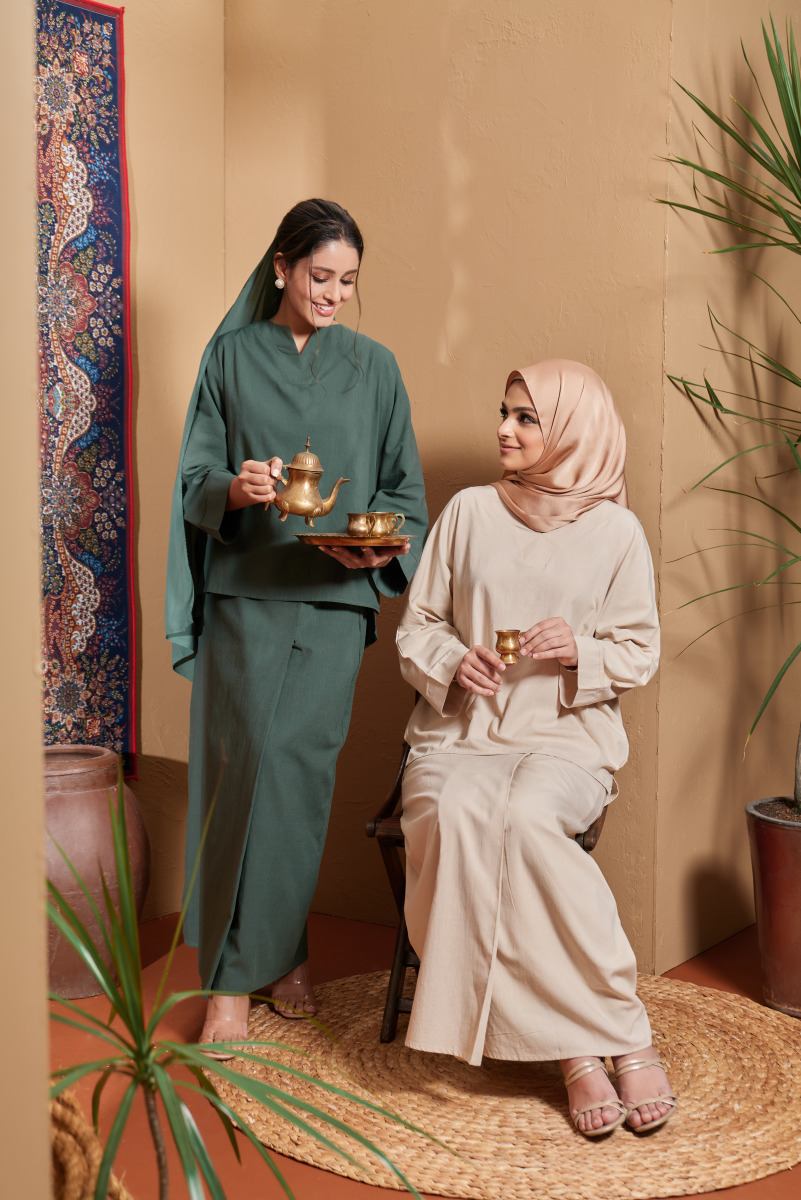 Cotton Linen Kurung