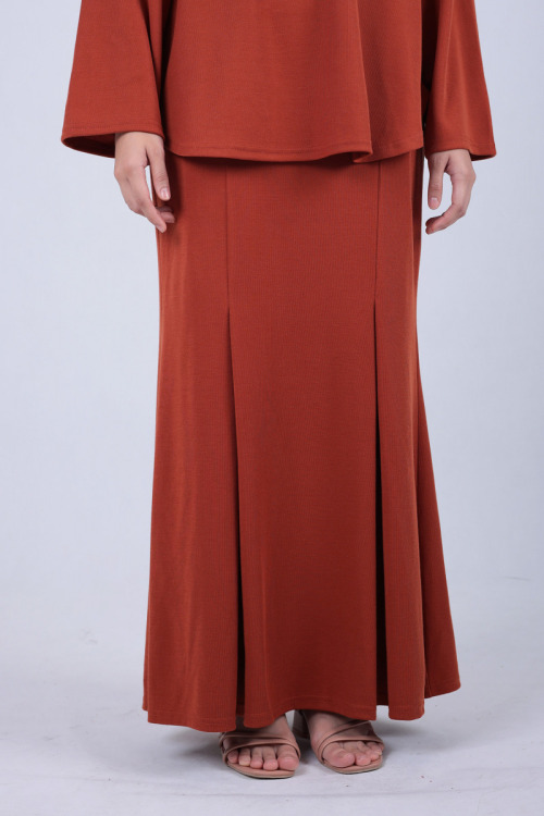 Golden Gate Orange Leya Top & Skirt Co-ord Set