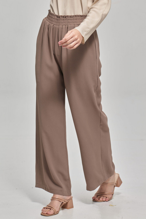 Brown Becca Soft Crepe Pants