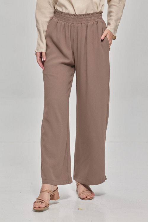 Brown Becca Soft Crepe Pants