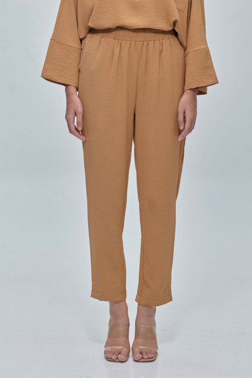 Brown Heidy Batwing Co-ord Set