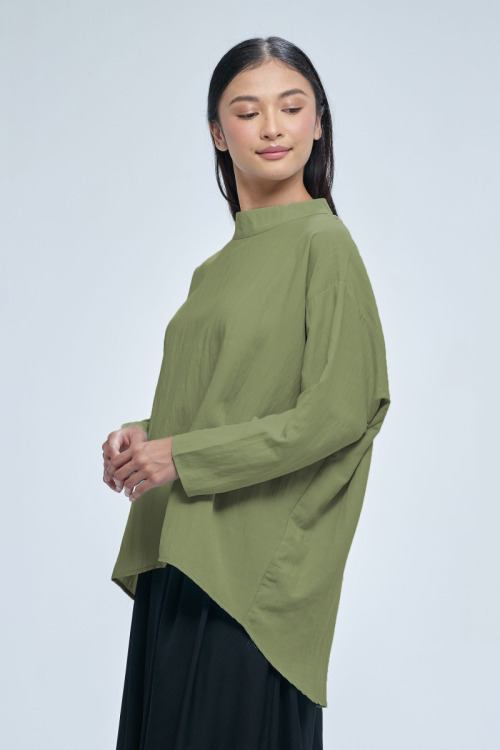 Seaweed Hana Batwing Loose Blouse