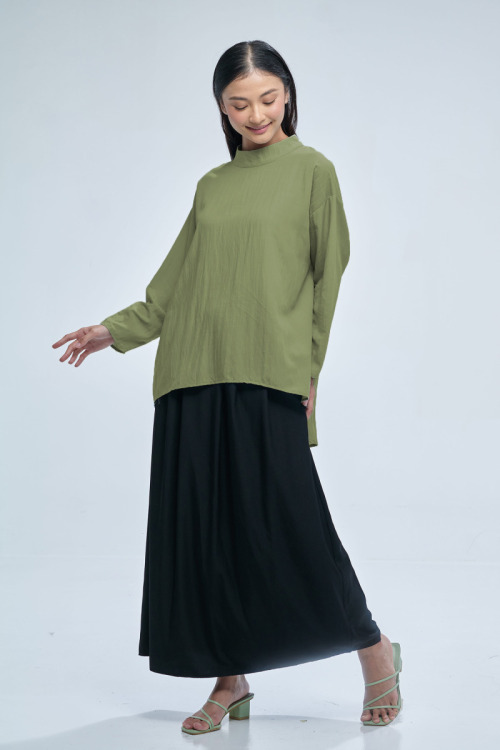 Seaweed Hana Batwing Loose Blouse