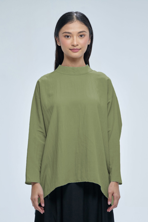 Seaweed Hana Batwing Loose Blouse